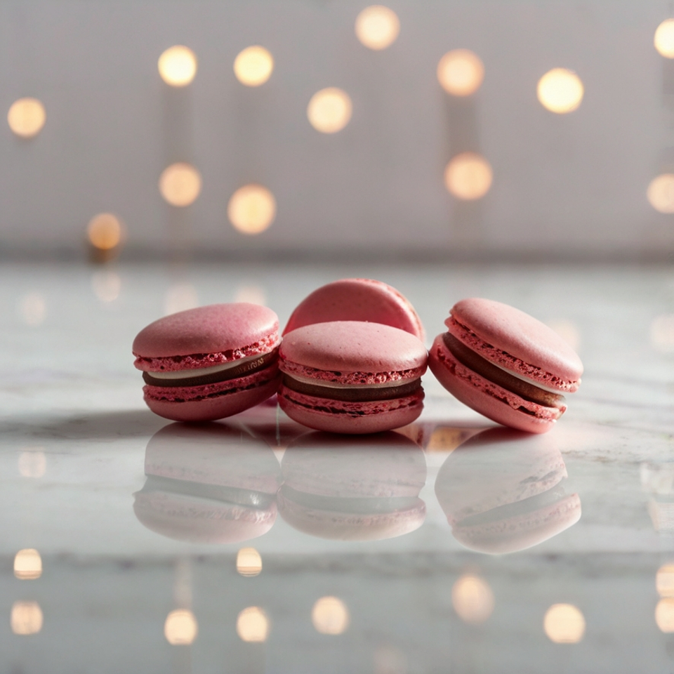Macarons de Frambuesa Natural 3