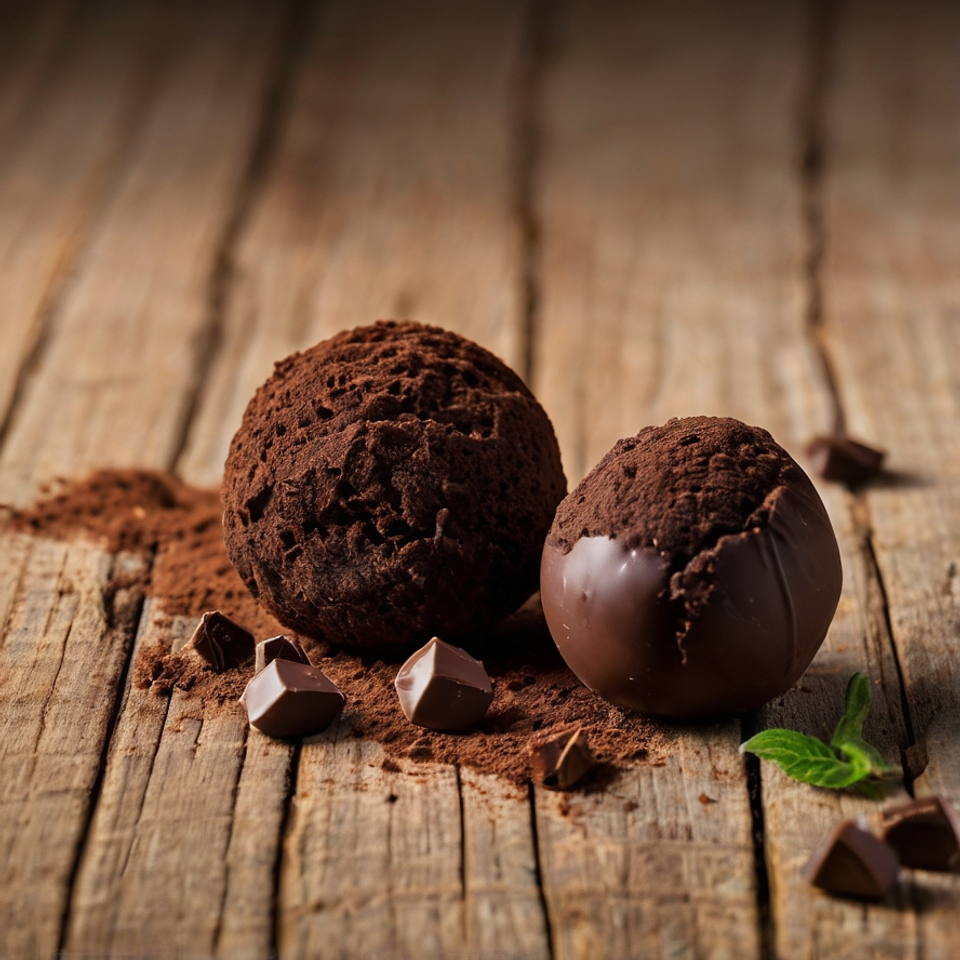 Trufas de Chocolate Amargo 3