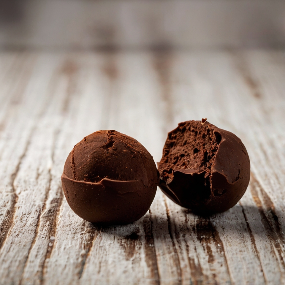 Trufas de Chocolate Amargo 4