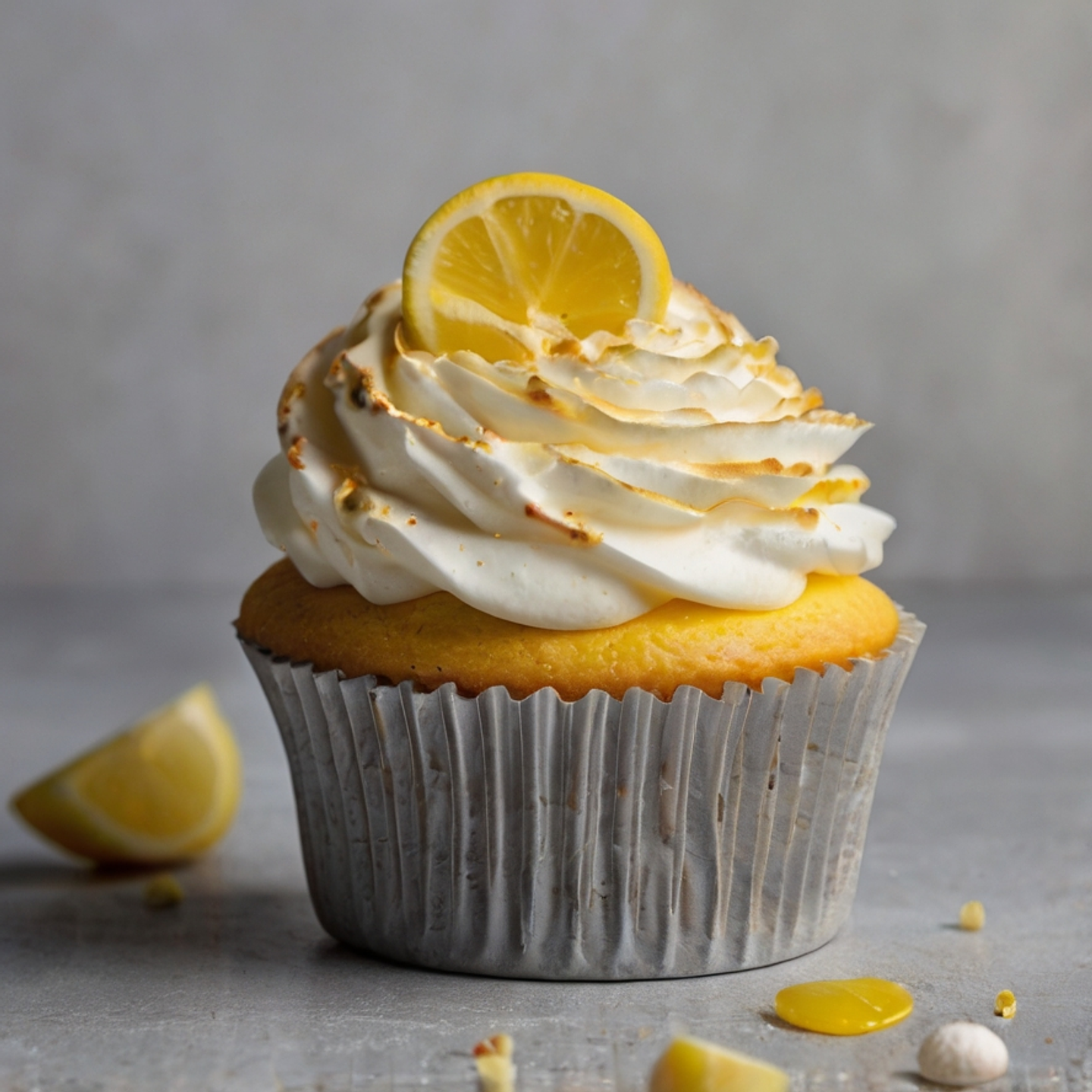 Cupcake de Limón y Merengue 1