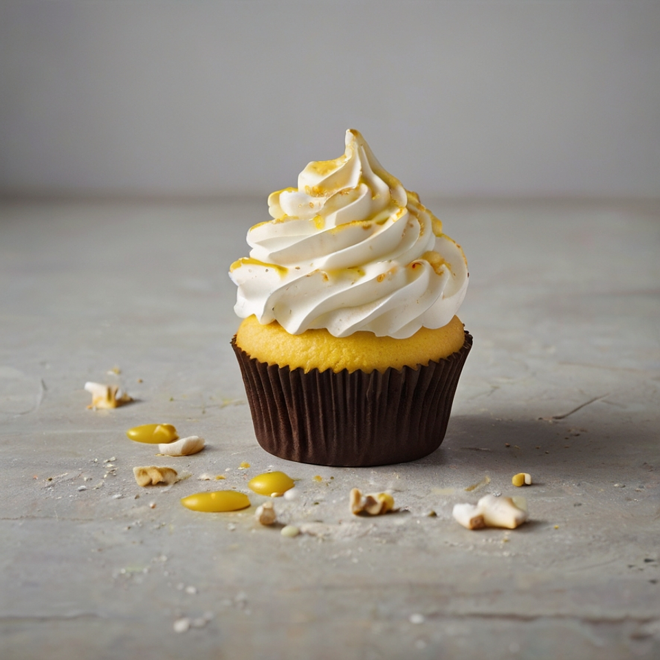 Cupcake de Limón y Merengue 3