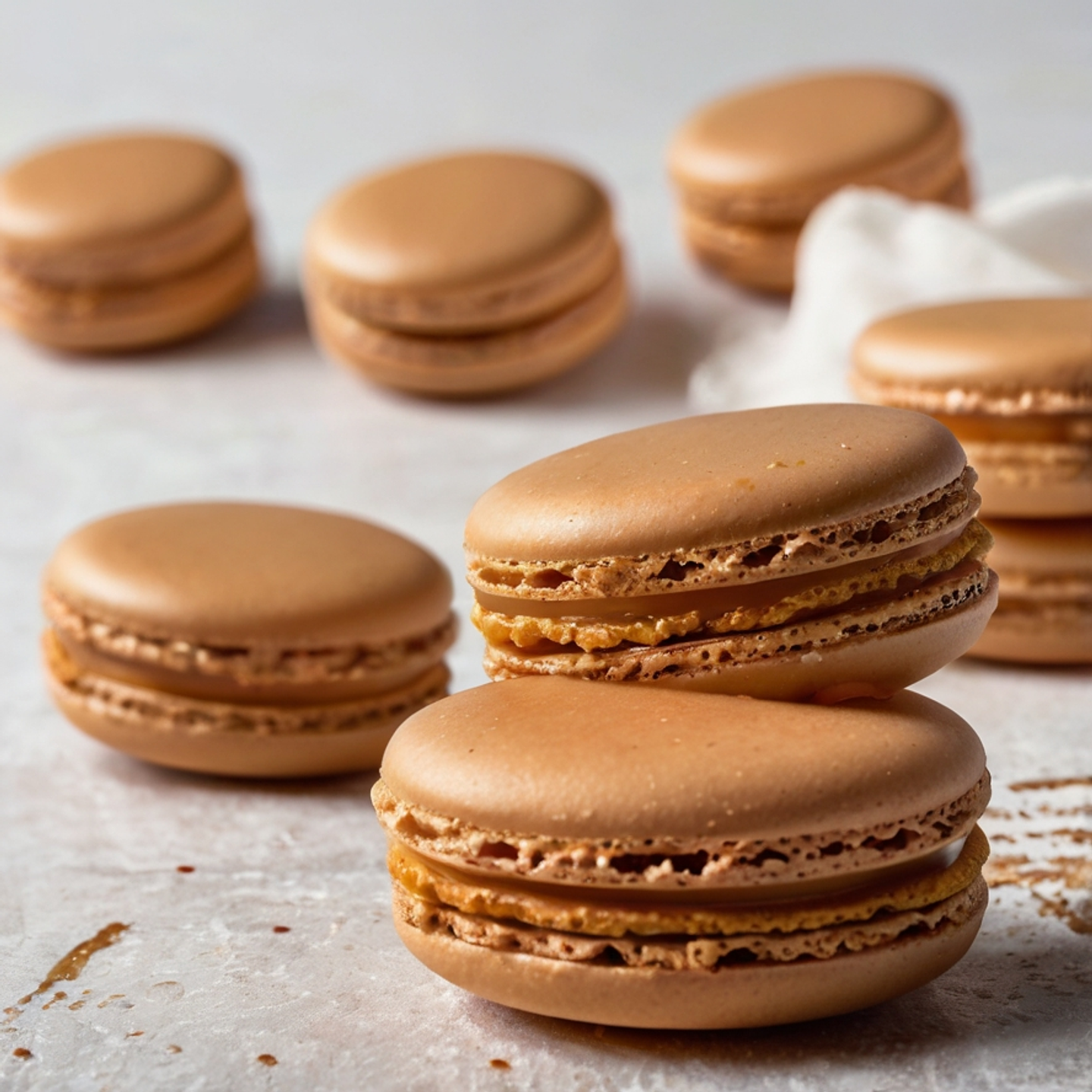Macarons de Caramelo Salado 3