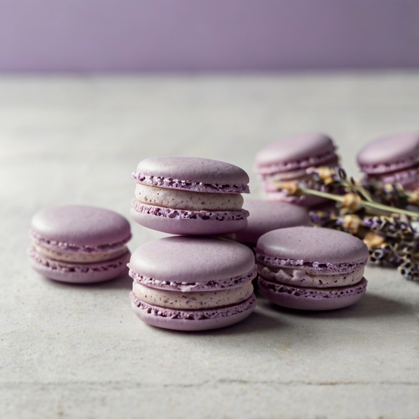 Macarons de Lavanda 2
