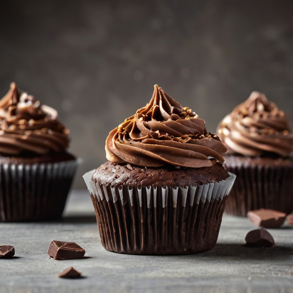 Cupcake de Chocolate Amargo 2