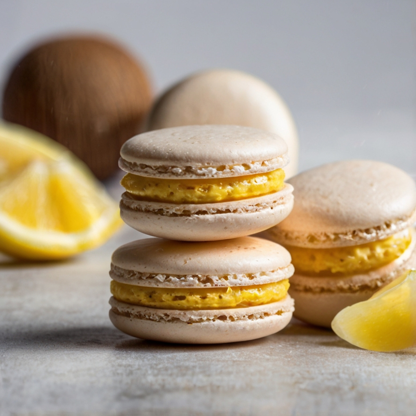 Macarons de Coco y Limón 2