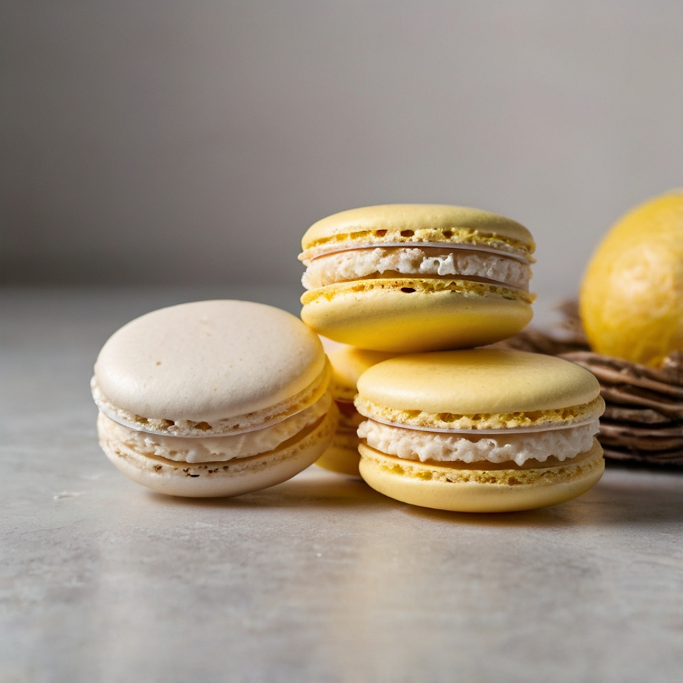 Macarons de Coco y Limón 3