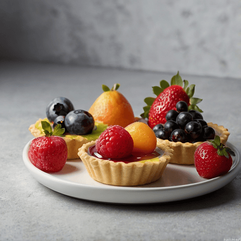 Tartaletas de Fruta y Crema