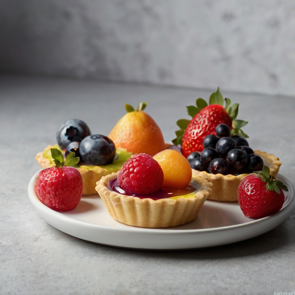 Tartaletas de Fruta y Crema 1