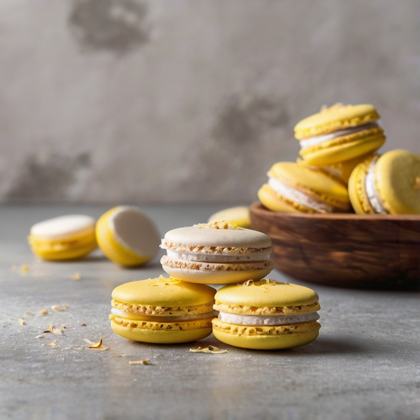Macarons de Coco y Limón 4