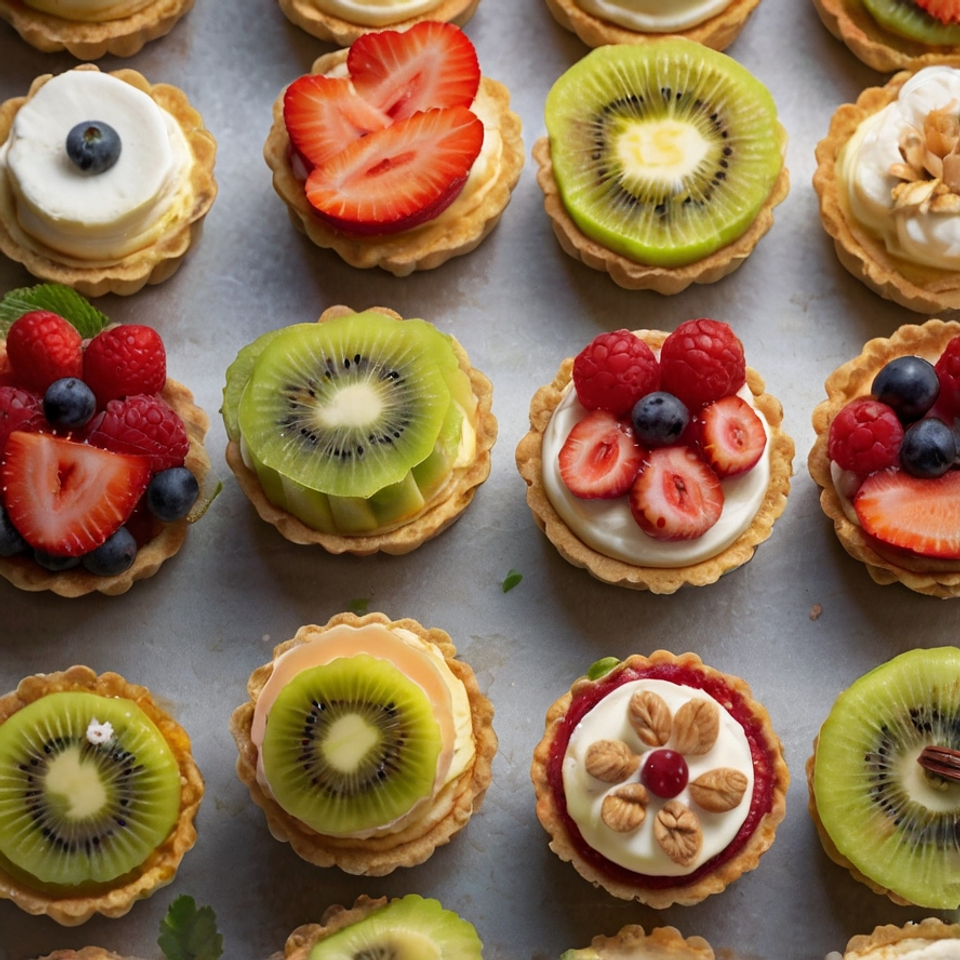 Tartaletas de Fruta y Crema 2