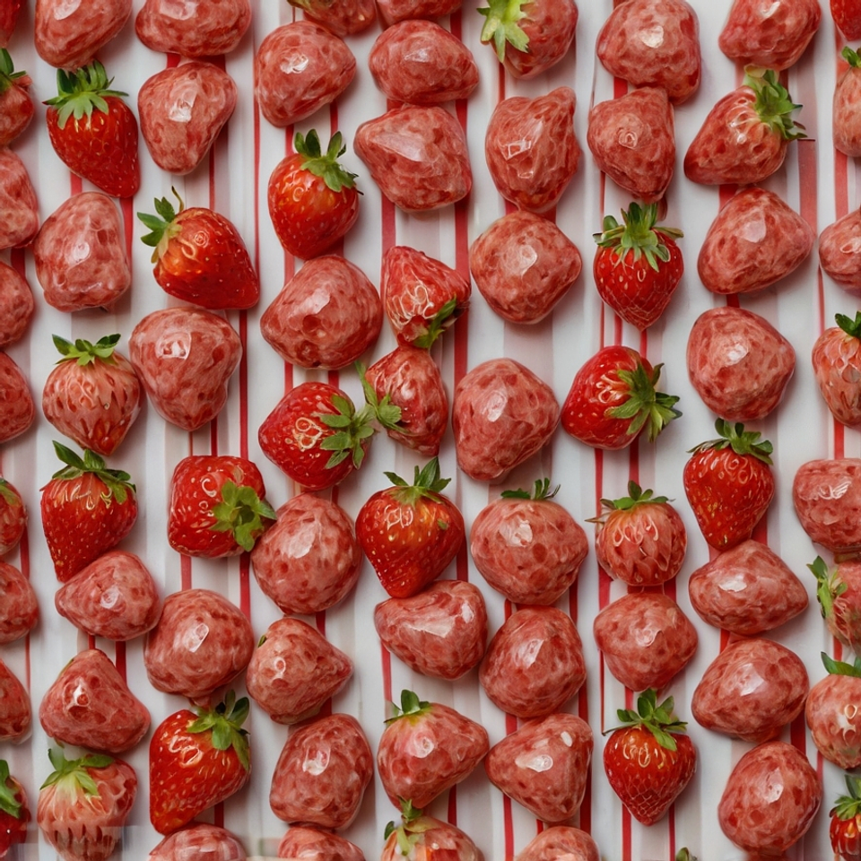 Natural Strawberry Sweets 2