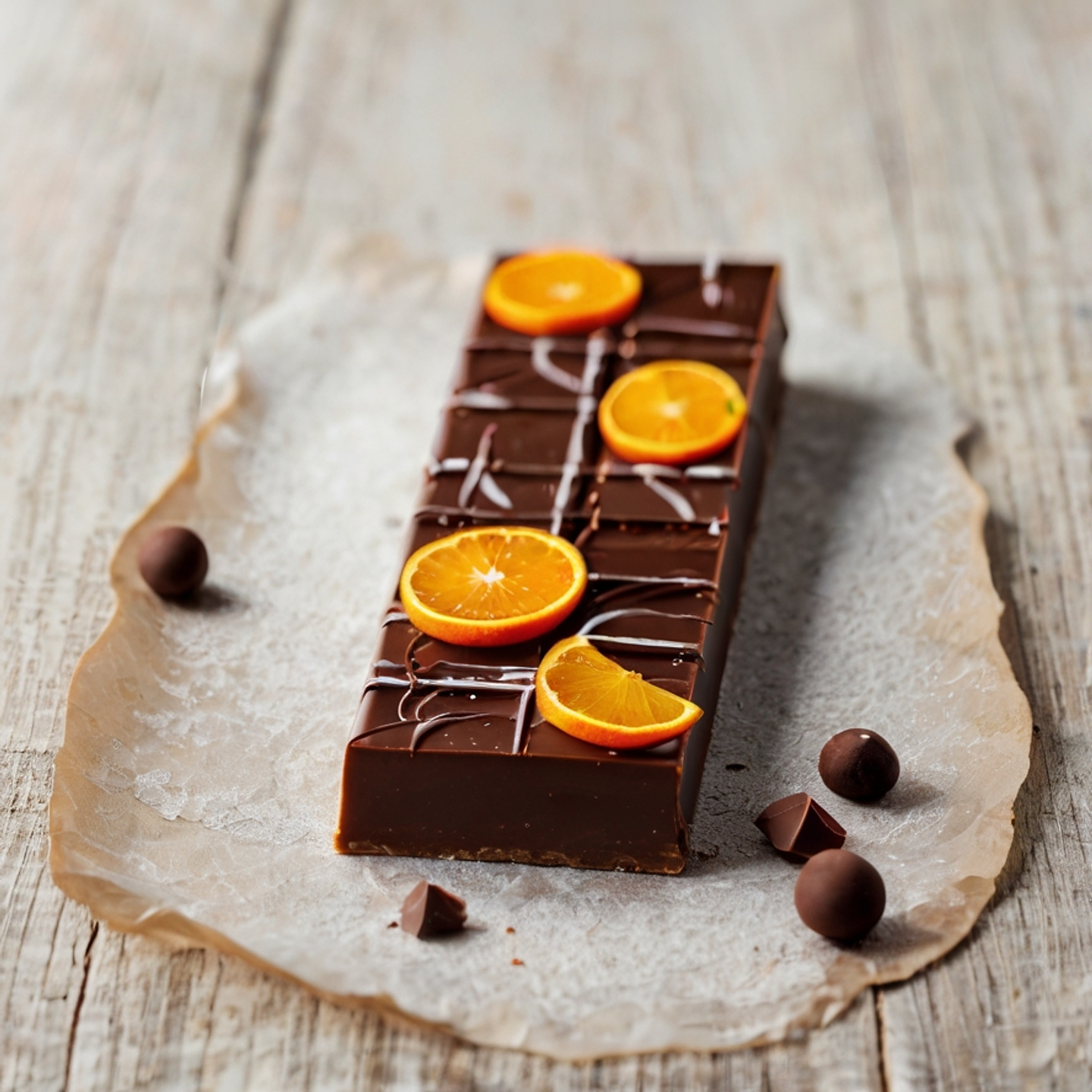 Barras de Chocolate com Laranja 1