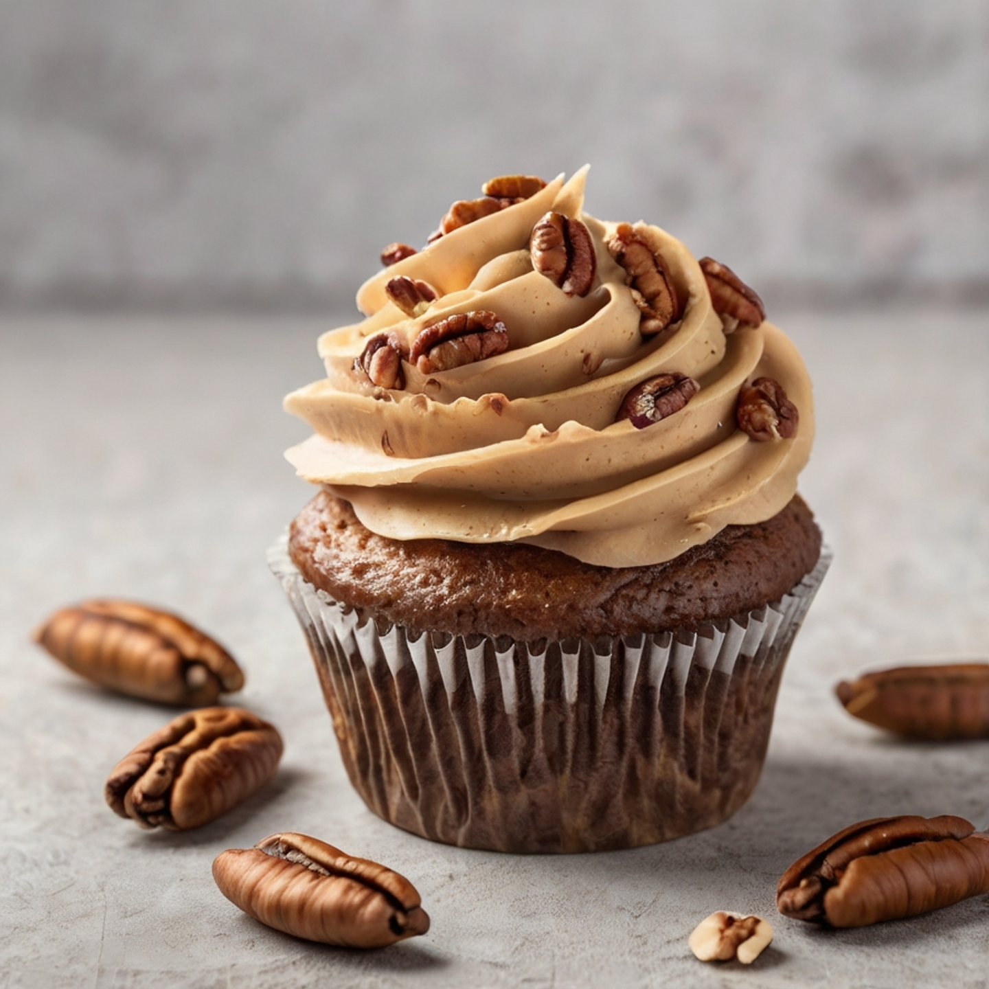 Cupcake de Café y Nuez 1