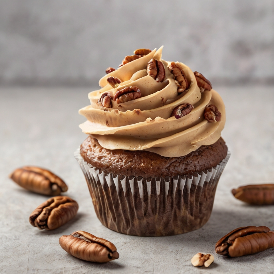 Cupcake de Café y Nuez 1