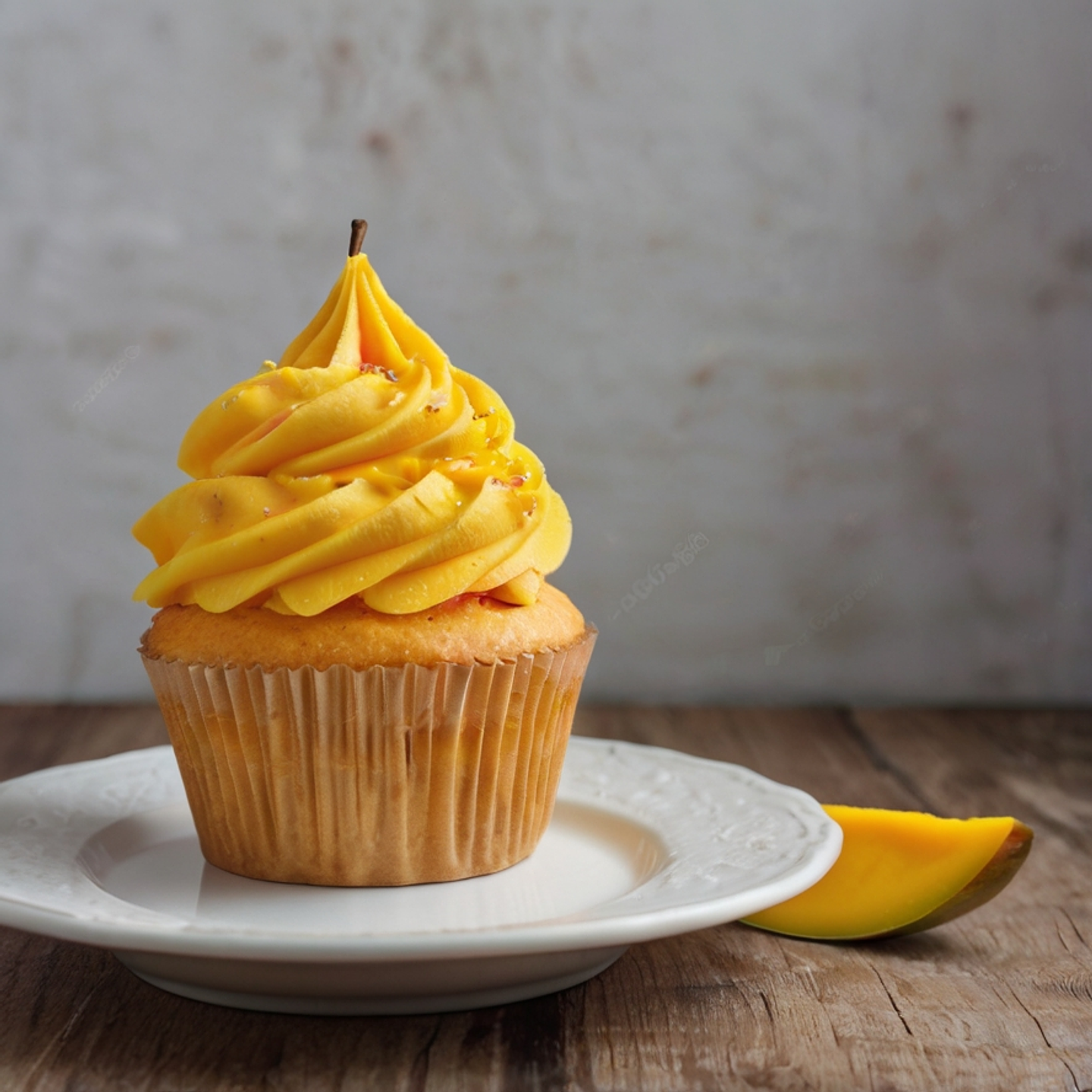 Cupcake de Mango Cremoso 2