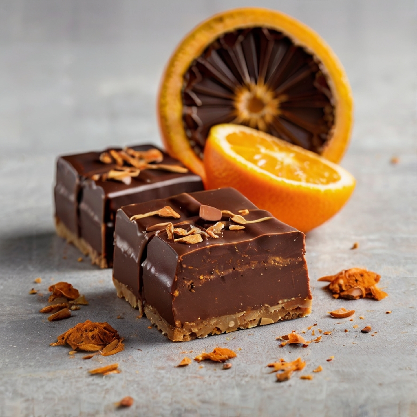 Barras de Chocolate com Laranja 2