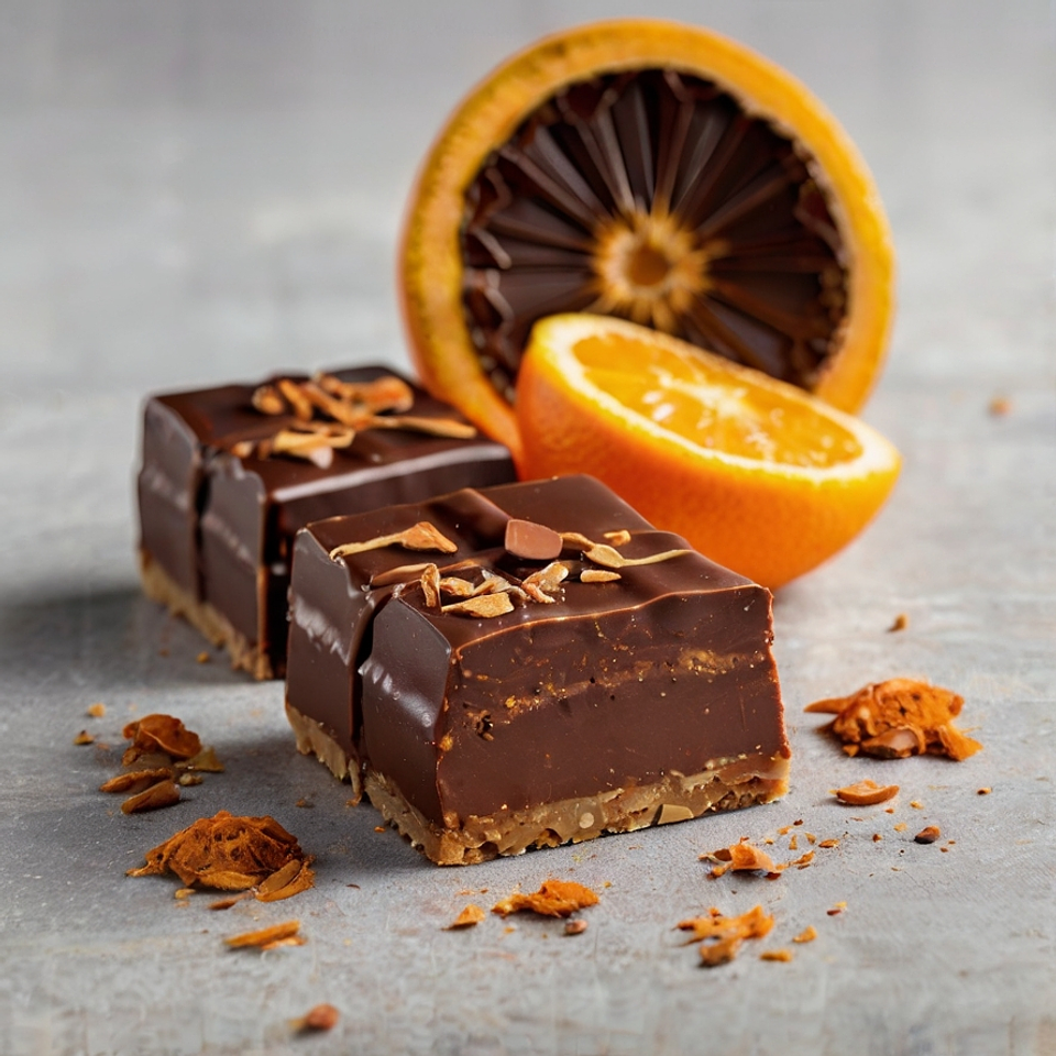 Barras de Chocolate com Laranja 2