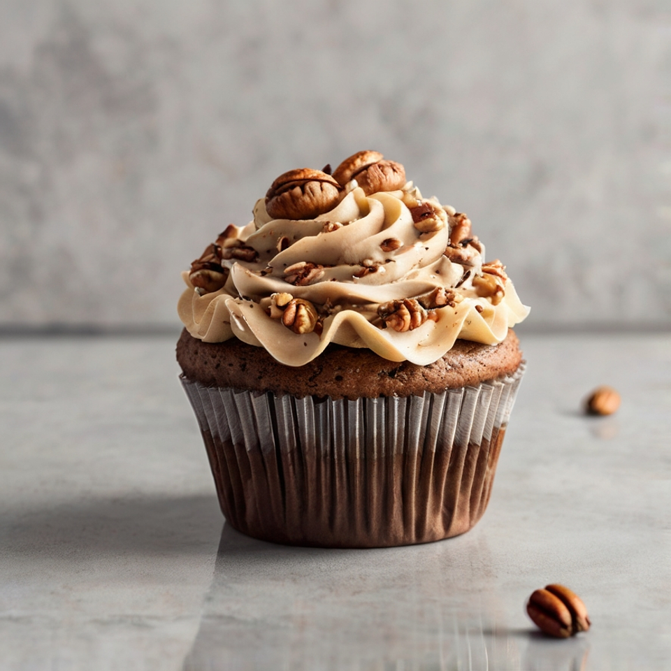 Cupcake de Café y Nuez 2