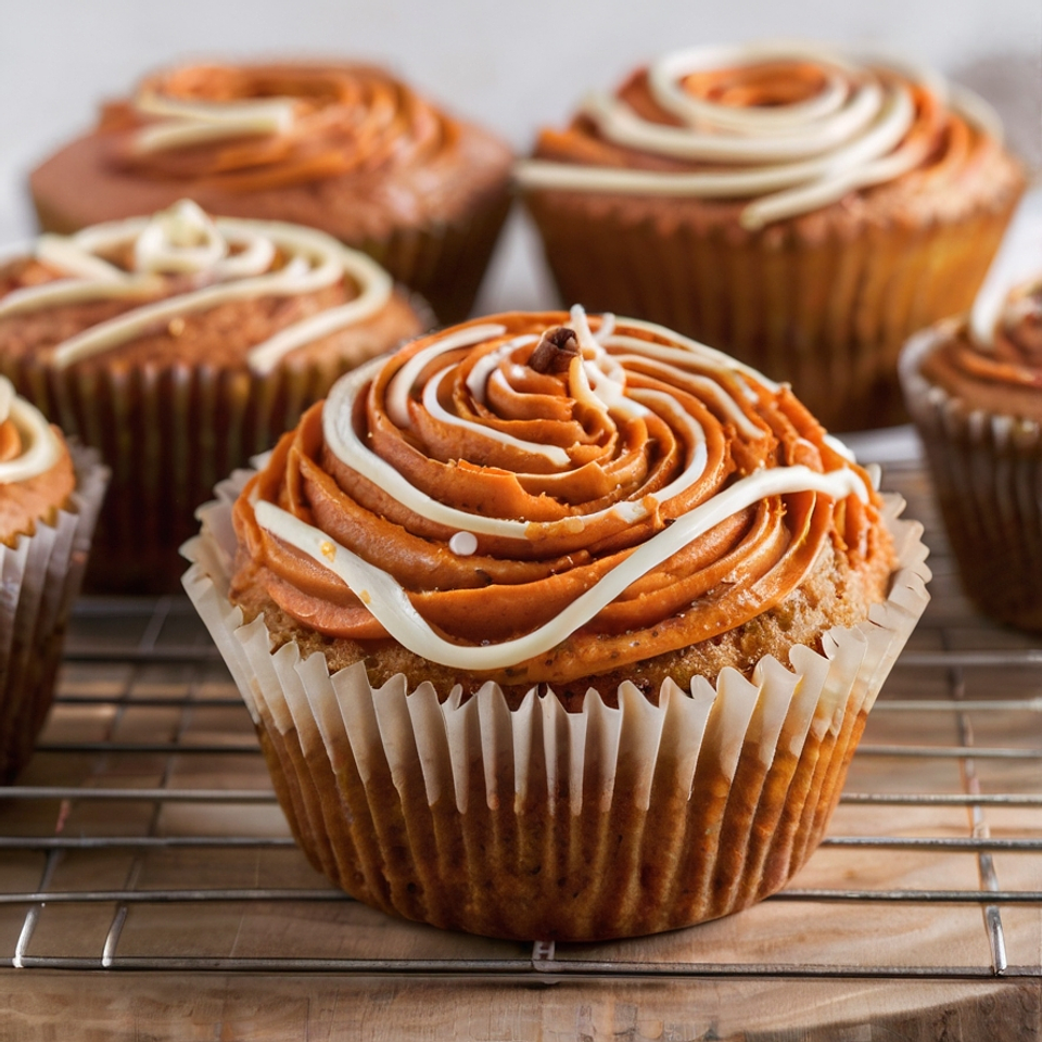 Cupcake de Zanahoria y Canela 2