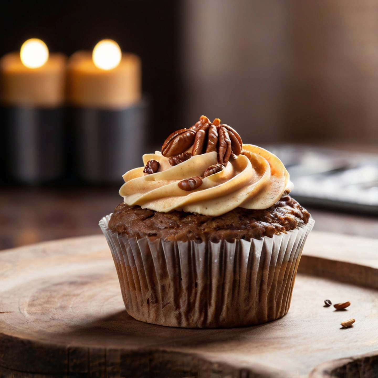 Cupcake de Café y Nuez 3