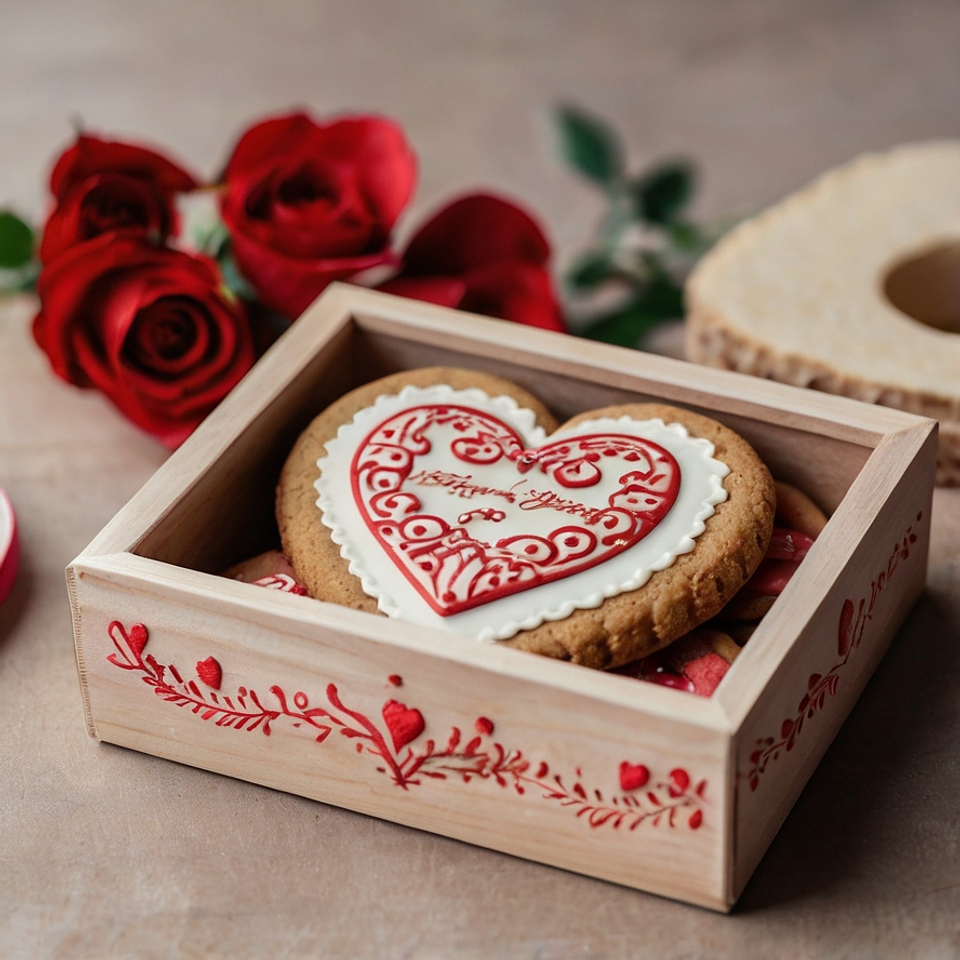 Caja de Galletas de San Valentín 1
