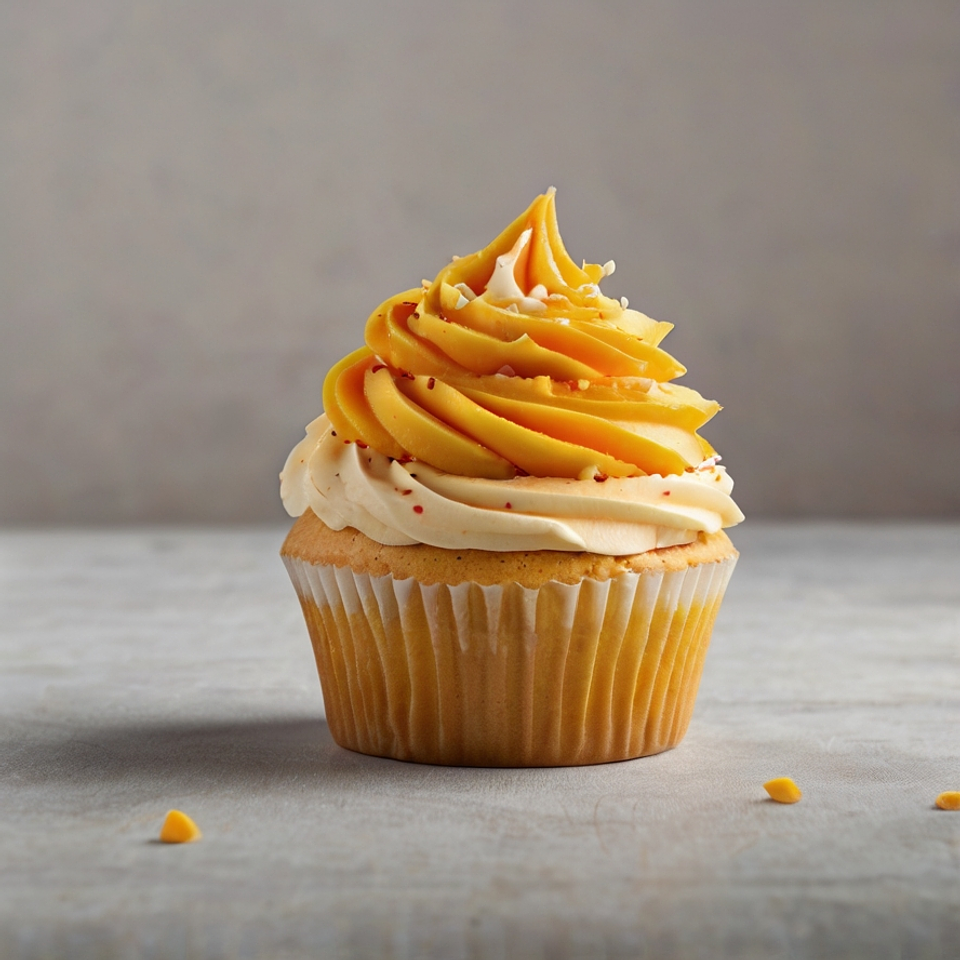 Cupcake de Mango Cremoso 4
