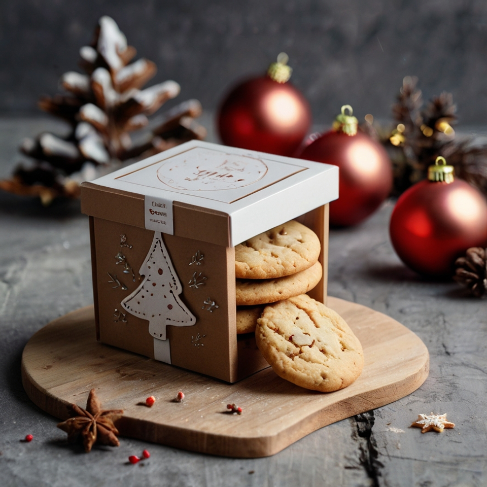Caja de Galletas Navideñas 2