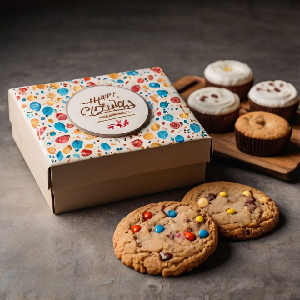 Caja de Galletas de Cumpleaños 2