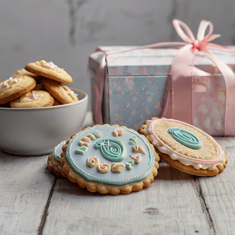 Caja de Galletas para Baby Shower