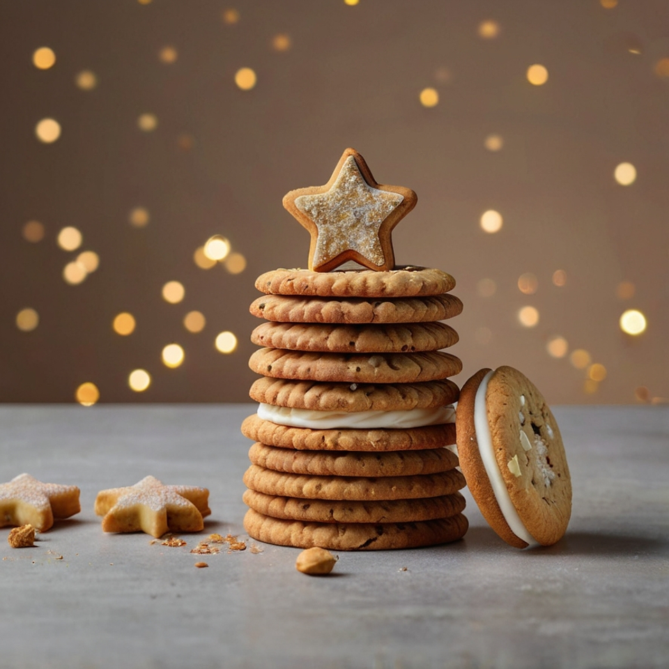 Caja de Galletas Estrellas y Lunas 2