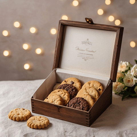 Caja de Galletas Románticas