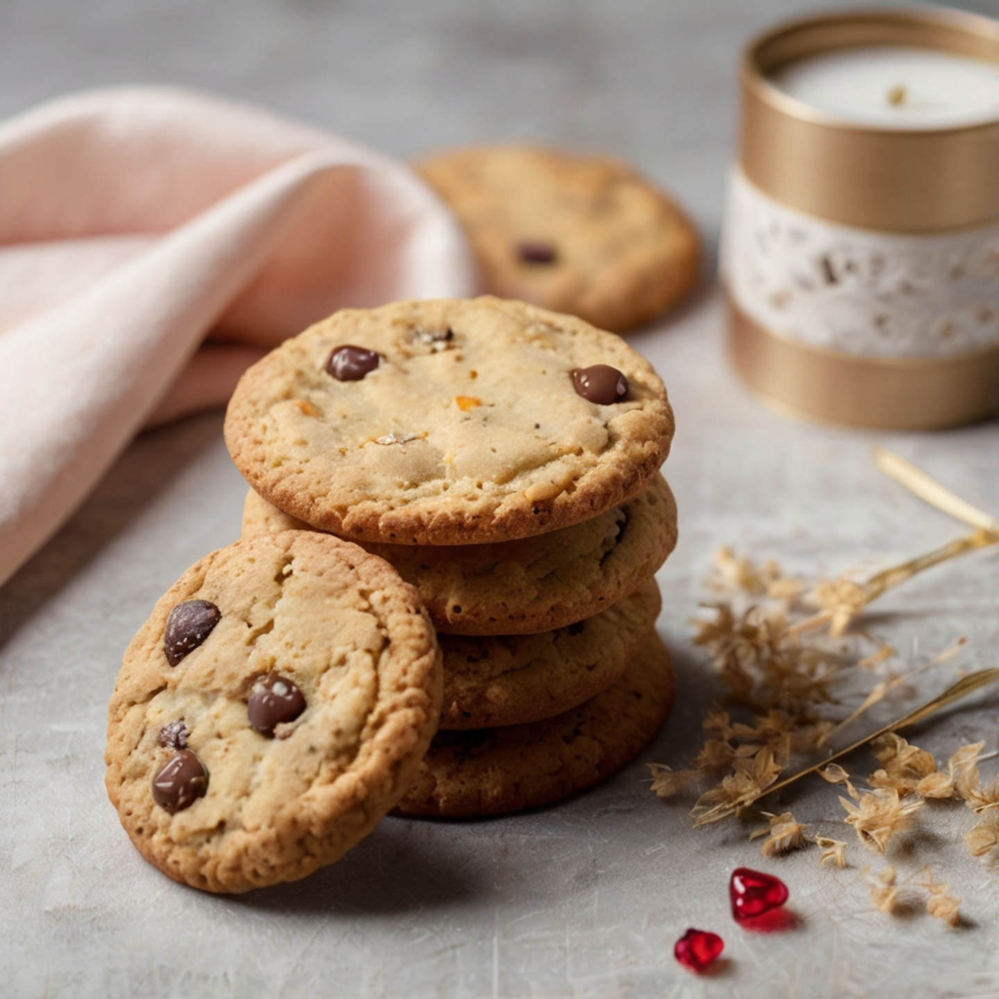 Caixa de biscoitos românticos 2