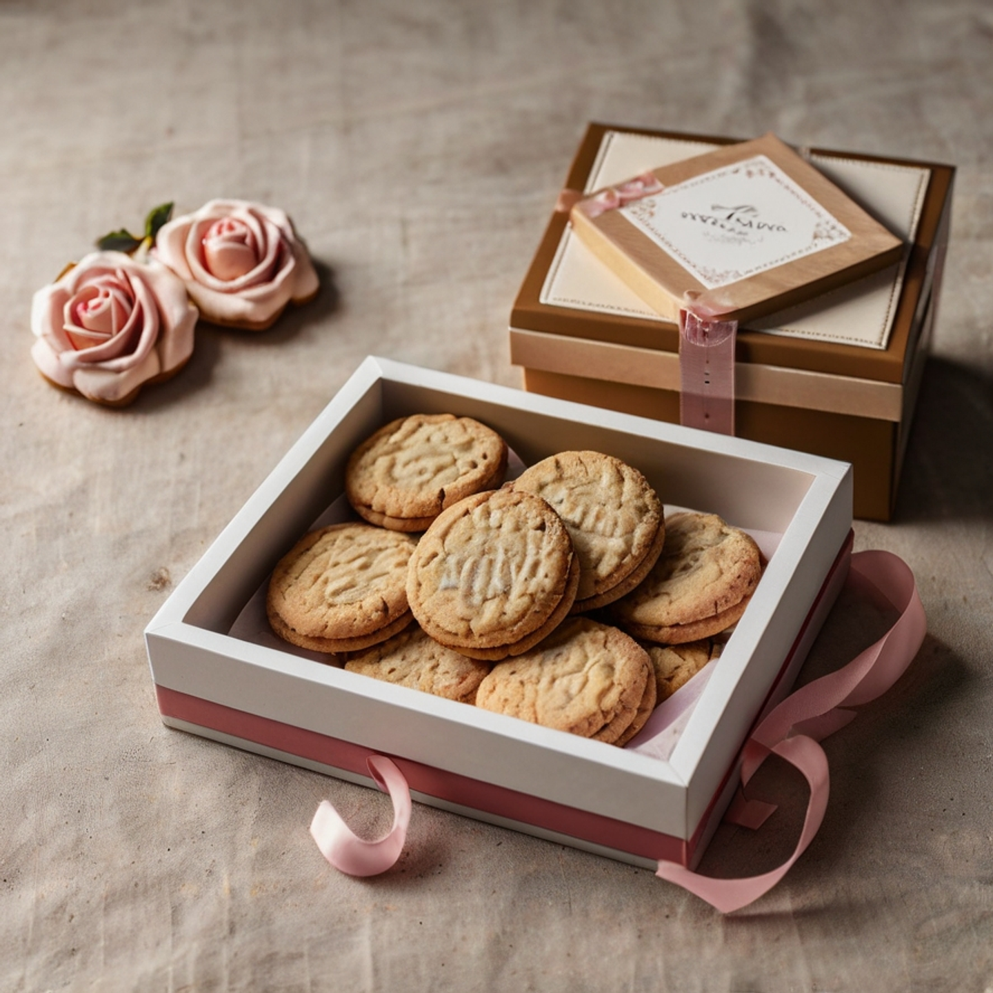 Caixa de biscoitos românticos 4