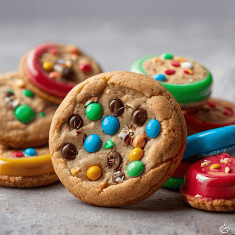 Galleta con Confites de Colores