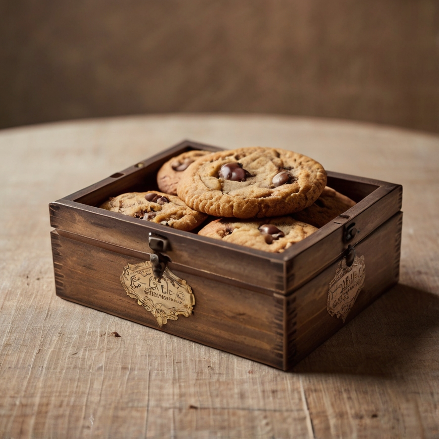 Caja de Galletas Estilo Vintage 4