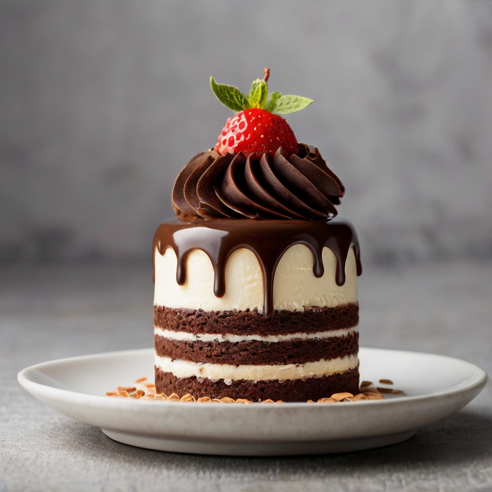 Pastel Mini de Chocolate Belga 2