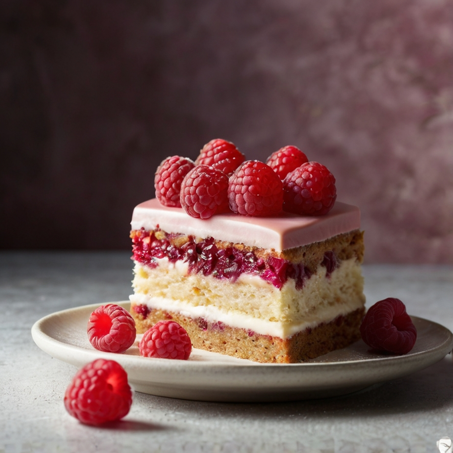 Pastelito de Frambuesa y Crema 1