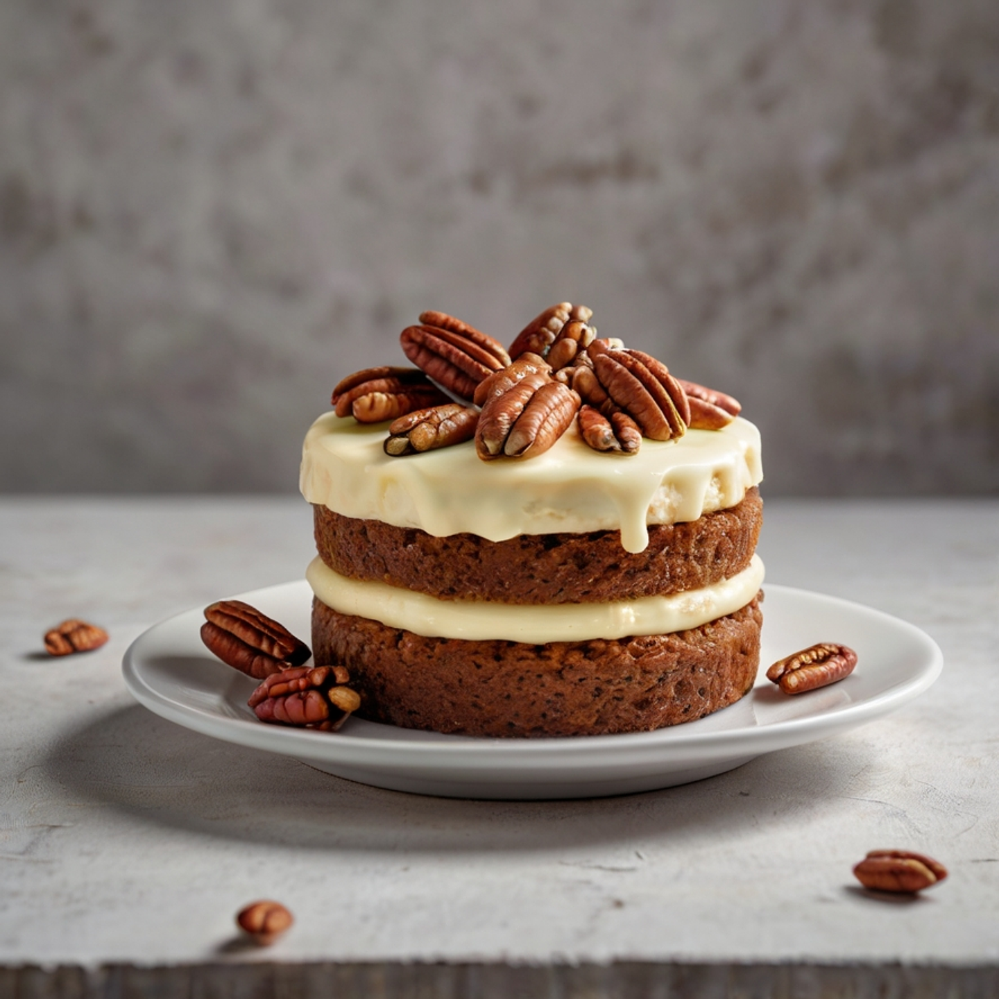 Mini Pastel de Zanahoria con Nuez 1