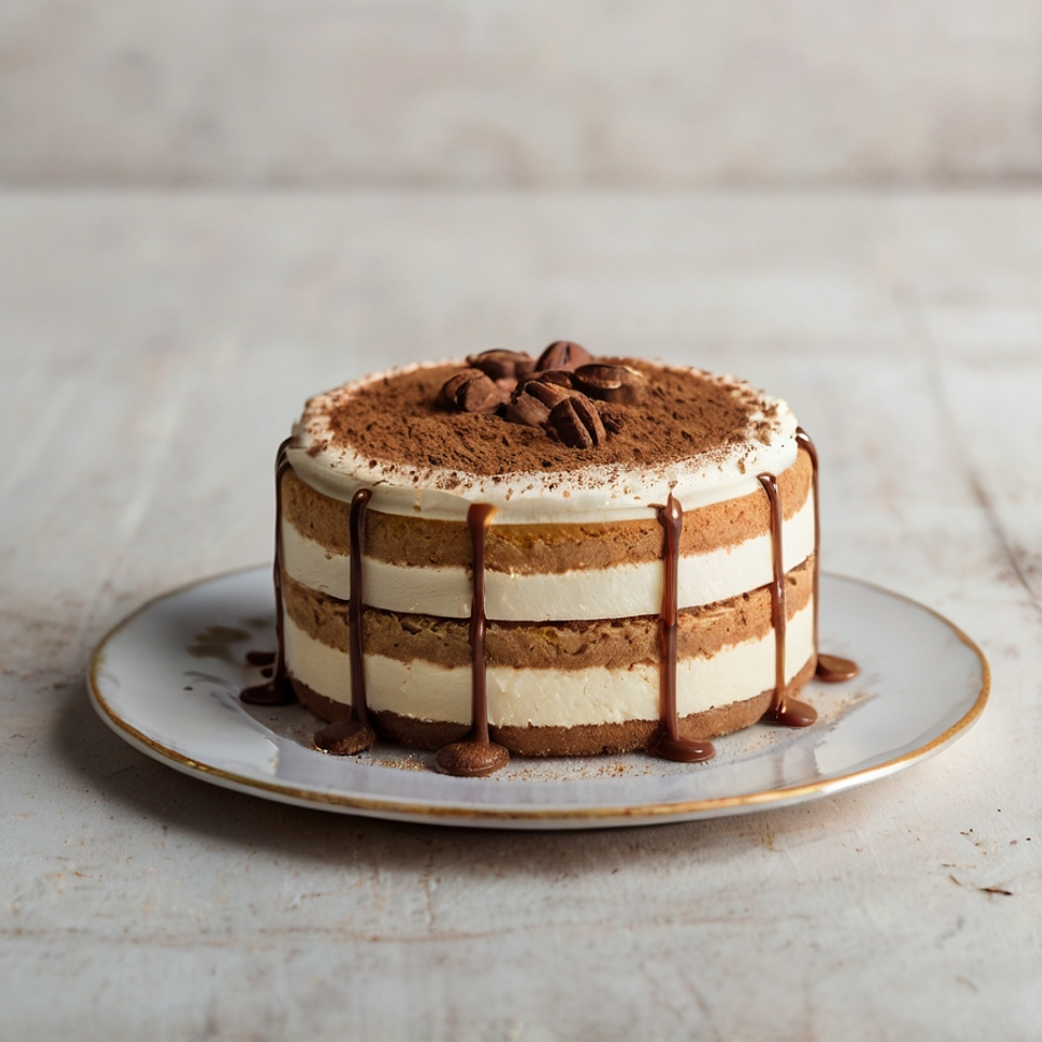 Individual Tiramisu Cake 1