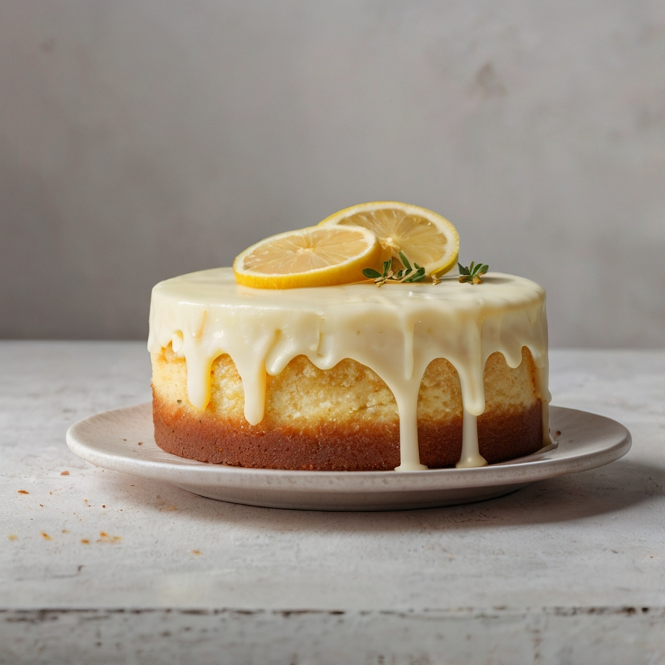 Pastel Individual de Limón 3