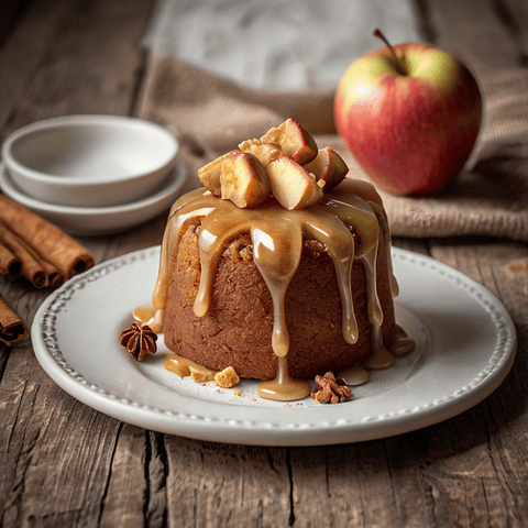 Mini Pastel de Manzana y Canela