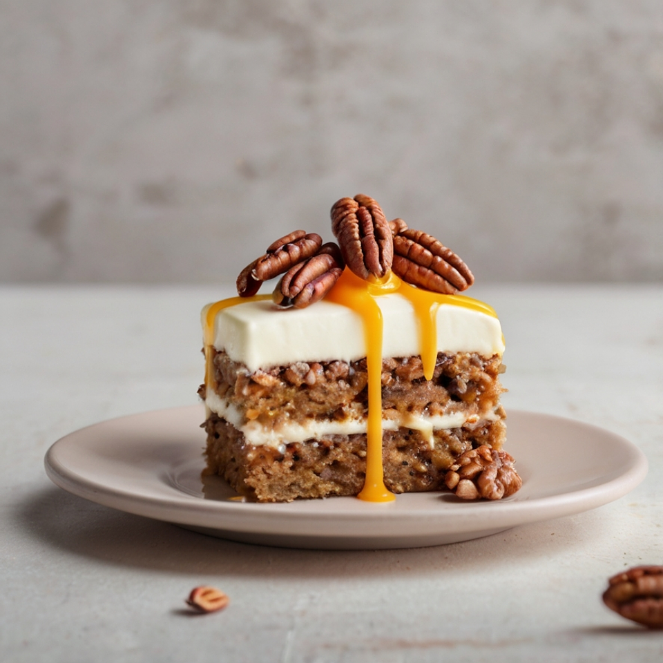 Mini Pastel de Zanahoria con Nuez 2