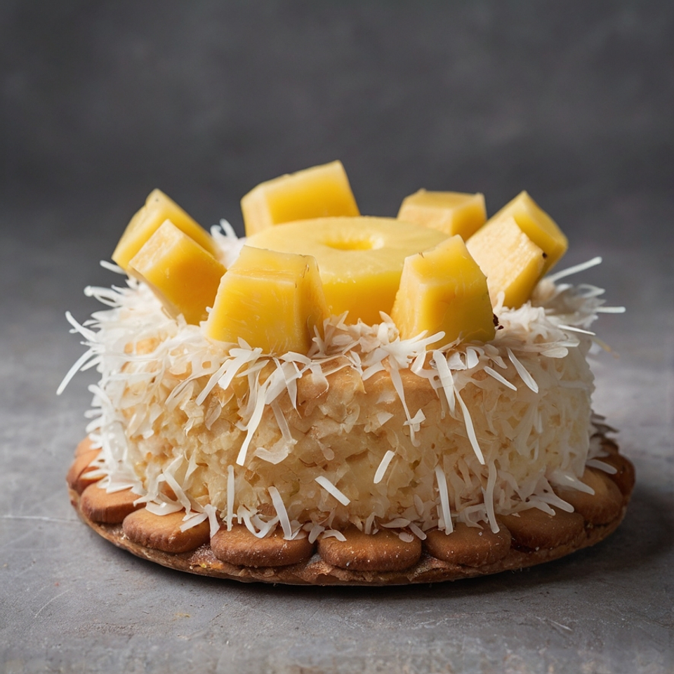 Mini Pastel de Coco y Piña 3