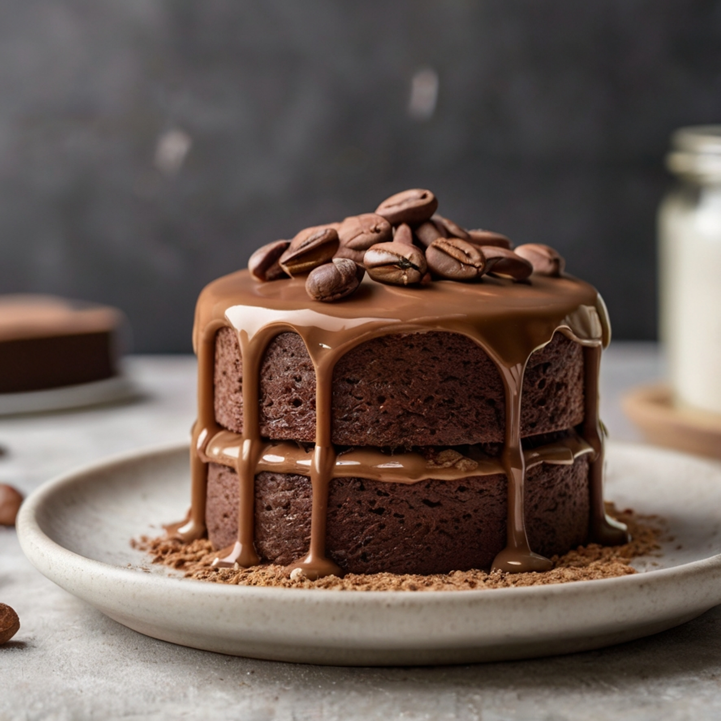 Pastel Mini de Moca 2