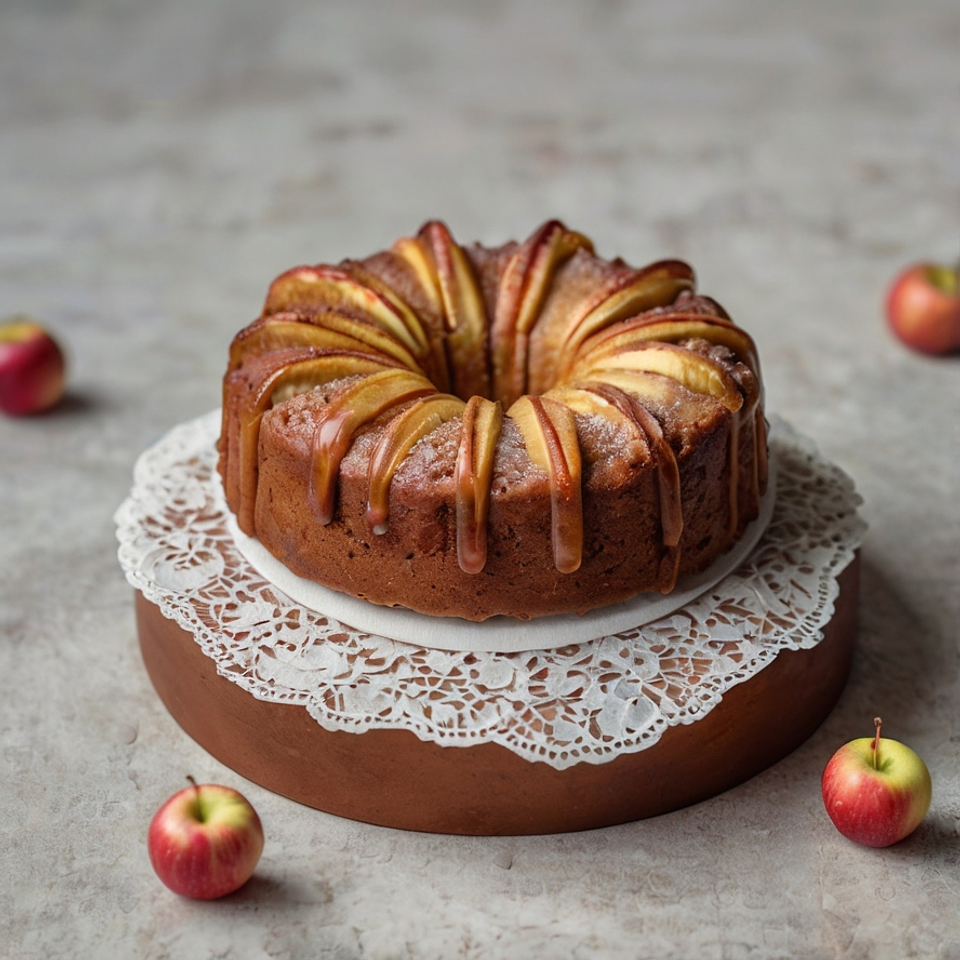 Mini Pastel de Manzana y Canela 3