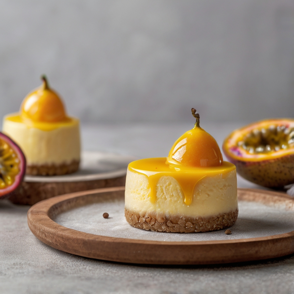 Mini Cheesecake de Maracuyá 3