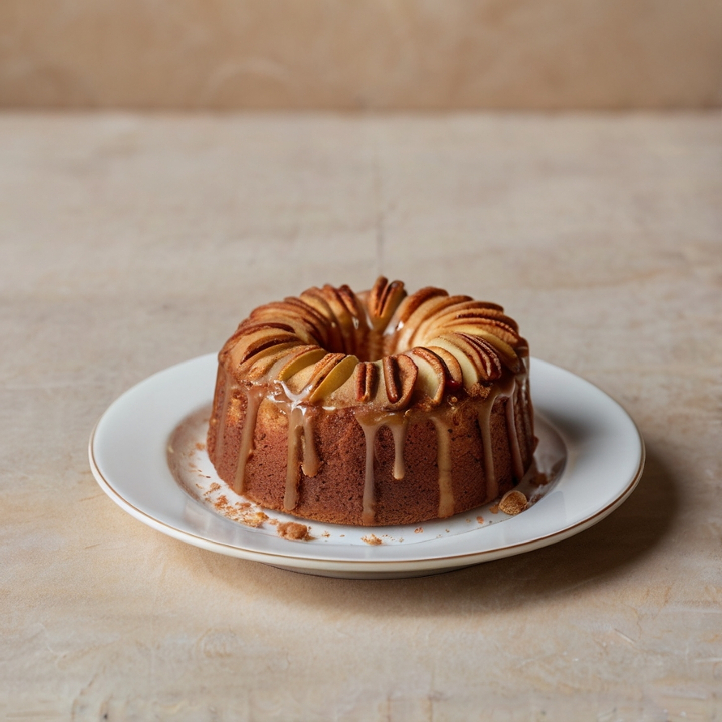 Mini Pastel de Manzana y Canela 4