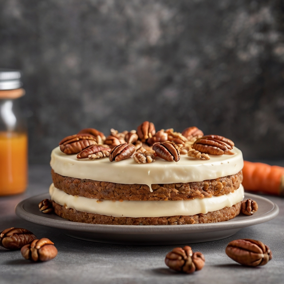 Mini Pastel de Zanahoria con Nuez 4