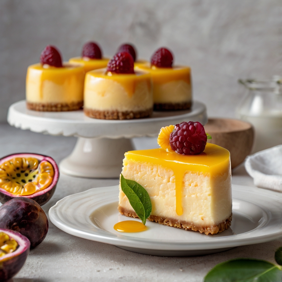 Mini Cheesecake de Maracuyá 4