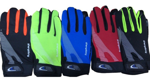 Guantes discount acolchados bici